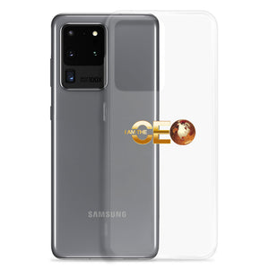 I am the CEO Samsung Case (Gold Logo)