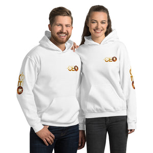 I Am The CEO Unisex Hoodie (Gold Sleeve)