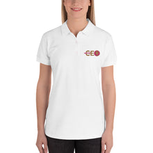 I Am The CEO Embroidered Women's Polo Shirt