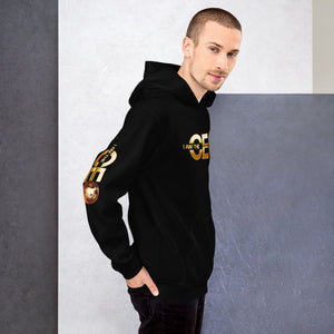 I am the CEO Unisex Hoodie (Gold sleeve)