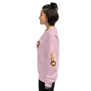 I am the CEO Unisex Sweatshirt (Gold Sleeve)