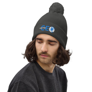 I am the CEO Pom pom beanie