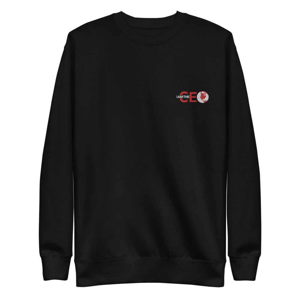 I AM THE CEO Unisex Fleece Pullover