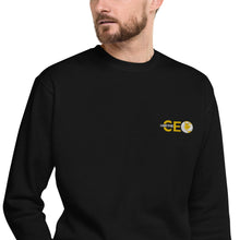 I am the CEO Unisex Fleece Pullover embroidered