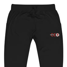 I am the CEO Unisex fleece sweatpants RED embroidered