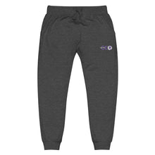 I AM THE CEO Unisex fleece sweatpants EMBROIDERED PURPLE