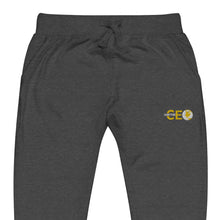 I am the CEO Unisex fleece sweatpants embroidered GOLD