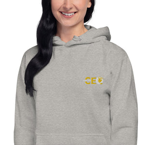 I am the CEO Unisex Hoodie embroidered GOLD