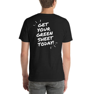 Green Sheet Short-Sleeve Unisex T-Shirt