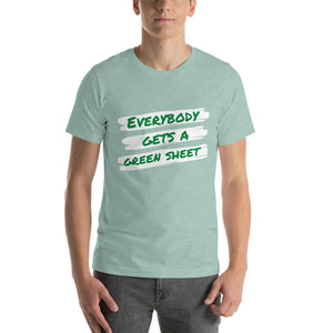 Green Sheet Short-Sleeve Unisex T-Shirt