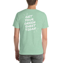 Green Sheet Short-Sleeve Unisex T-Shirt