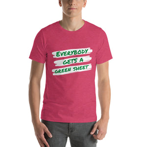 Green Sheet Short-Sleeve Unisex T-Shirt