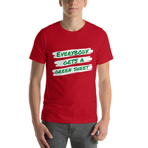 Green Sheet Short-Sleeve Unisex T-Shirt