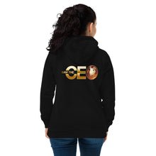 I AM THE CEO Women's eco fitted hoodie