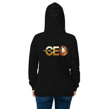 I AM THE CEO Women's eco fitted hoodie