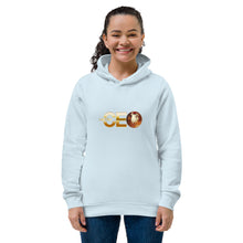 I AM THE CEO Women's eco fitted hoodie