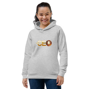 I AM THE CEO Women's eco fitted hoodie