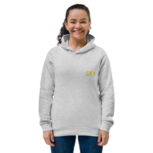 I AM THE CEO Women's eco fitted hoodie Embroidered