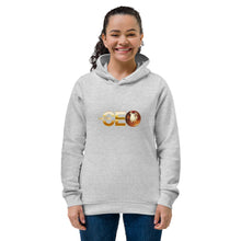 I AM THE CEO Women's eco fitted hoodie