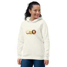 I AM THE CEO Women's eco fitted hoodie