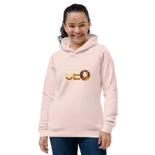 I AM THE CEO Women's eco fitted hoodie