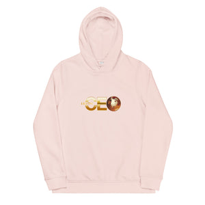 I AM THE CEO Women's eco fitted hoodie